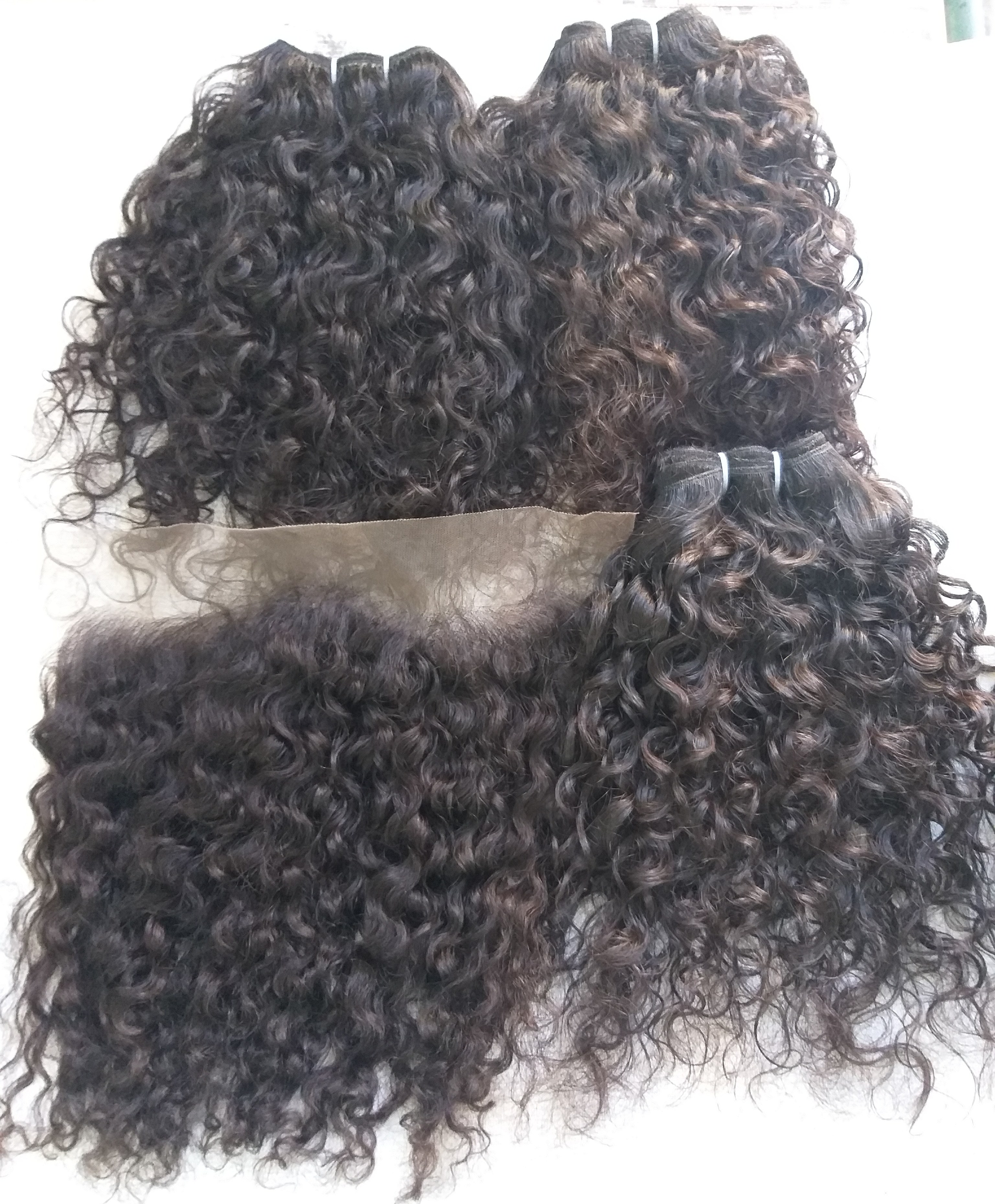 Raw Curly Human Hair