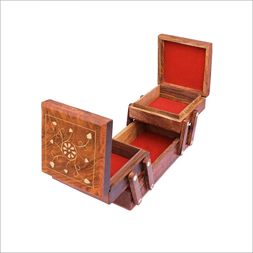 Polished Wooden Jewelry Box