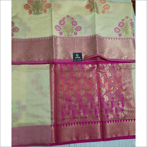 Ladies Fancy Handloom Silk Sarees