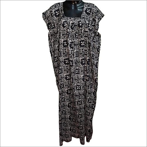 Ladies Printed Night Gown