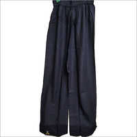 Ladies Black Rayon Palazzo