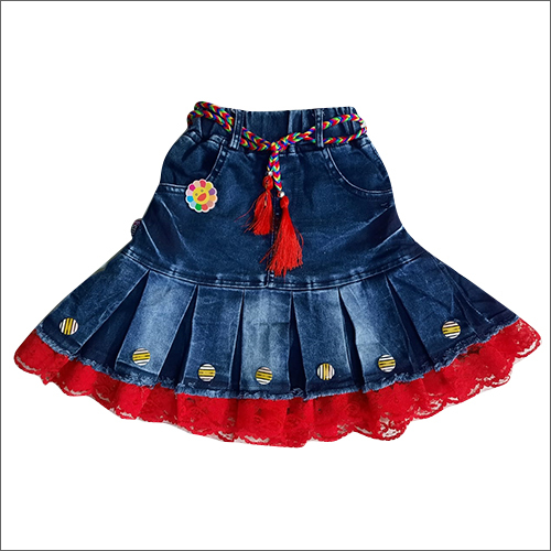 Girls Denim Skirts