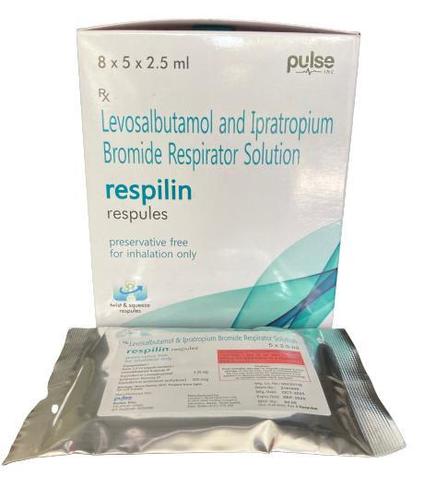 Levosalbutamol and ipratropium bromide respules