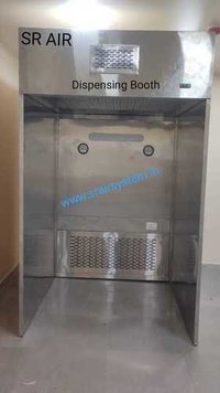 Pharmaceutical Dispensing Booth - Stainless Steel, 150 Kg Capacity, Silver Color | Semi-automatic, 240 Volt Power, Precision Hepa Filtration