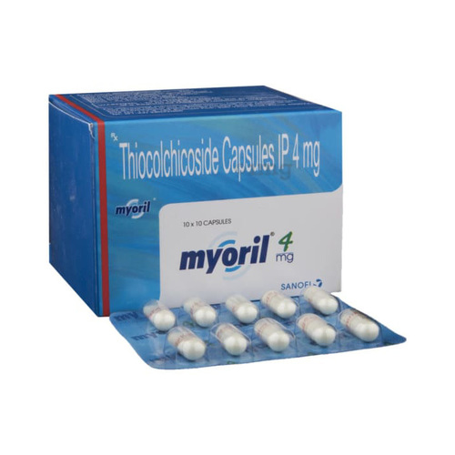 Thiocolchicoside Capsules IP 4 mg