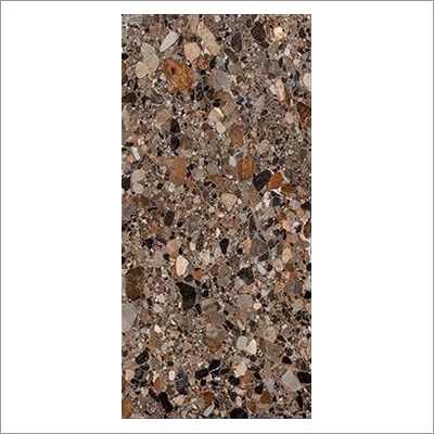 Stone Brown PGVT High Glossy Series GVT Tile By MANSURI CERAMIC