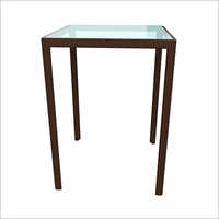Bar Table With Glass Top