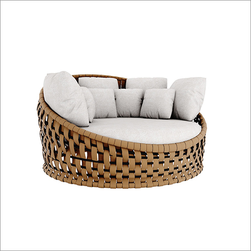 Round Cabana With Cushion By LOOM CRAFTS FURNITURE (INDIA) PVT LTD