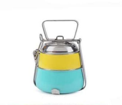 SS COLOR PYRAMID TIFFIN (A)