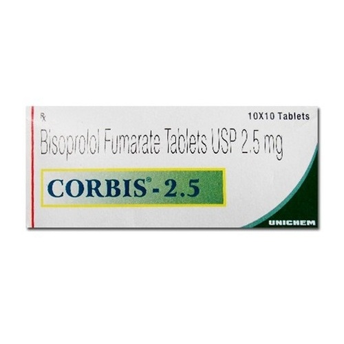 Bisoprolol Fumatate Tablets USP 2.5 mg