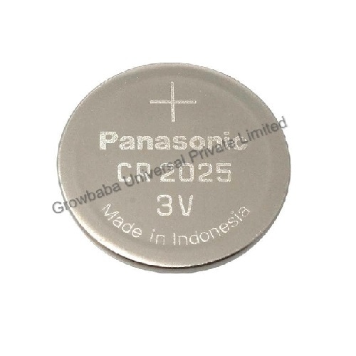 CR2025 3volt Lithium Coin Cell Battery
