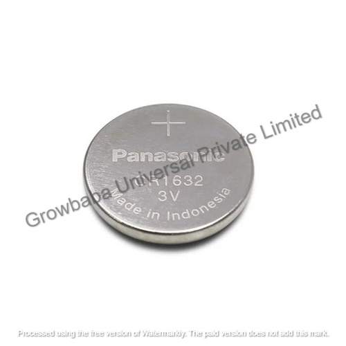 Panasonic CR 1632 Lithium Coin Cell Battery By PRAKASH ELECTRONIC