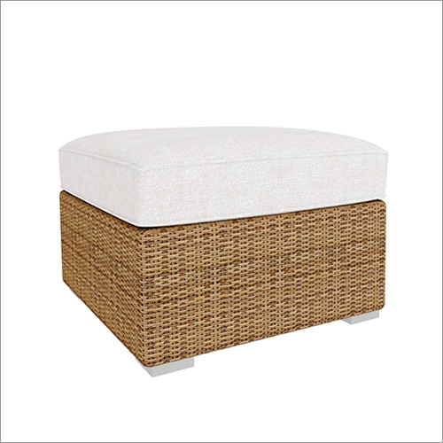 Square Shaped Foot Stool With Cushion