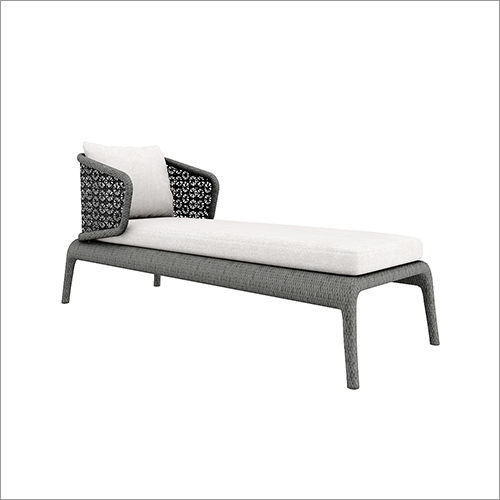 Chaise Sunlounger With Cushion