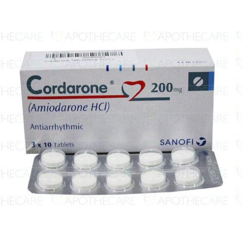 Amiodarone Hydrochloride Tablets 200 Mg General Medicines