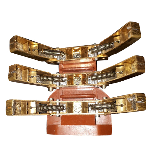 Slip Ring Carbon Holder - Polished Metal Design | Long Service Life for Industrial Applications