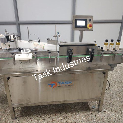 Edible Oil Bottle Labeling Machine