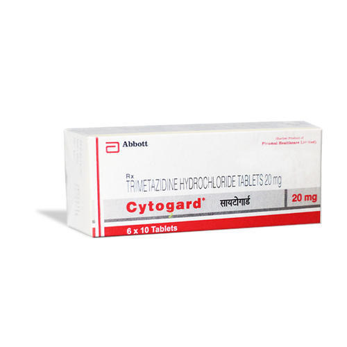 Trimetazidine Hydrochloride Tablets 20 mg (Cytogard)