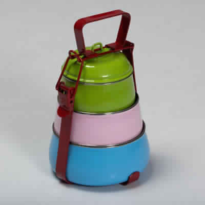 Pyramid Shape Lunch Box