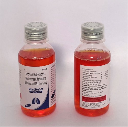 Terbutaline 1.25mg Ambroxol 15 Mg Guaiphenesin 50mg Menthol 1.5mg