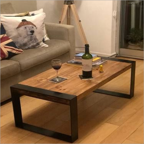 Metal And Wooden Table