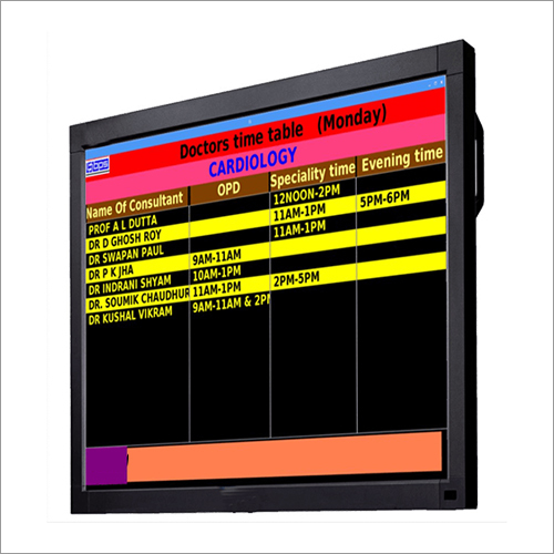 Hospital Information Display System