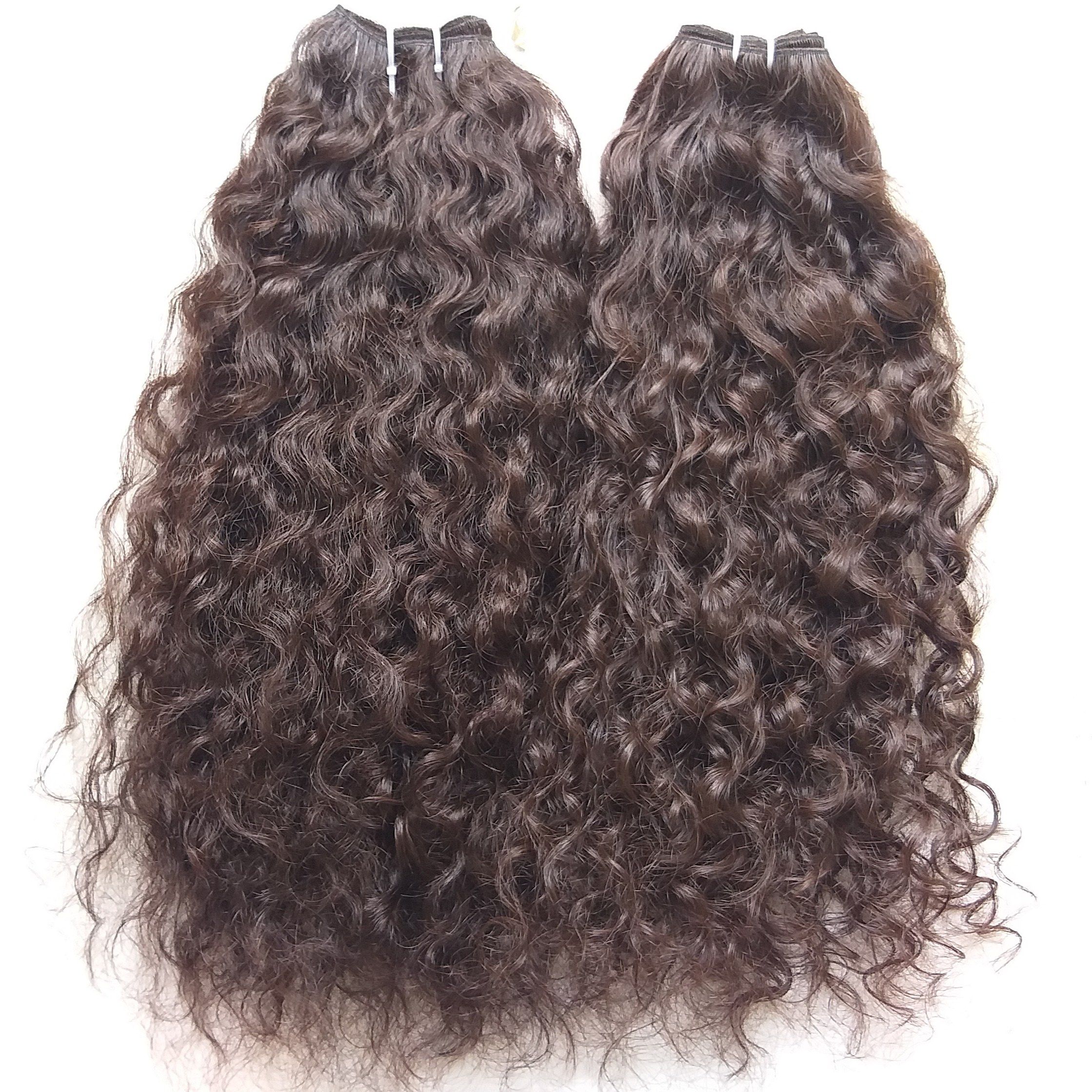 Temple Donated Unprocessed Wavy original  Human Hair