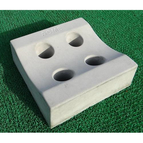 Square Perforated Saucer Drain