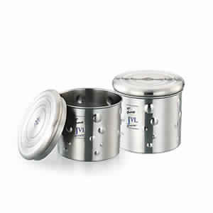 Floral Steel Canister