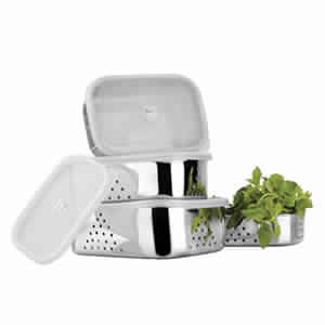 Rectangular Freeze Bowl (L.D.Lid)