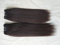 Temple Donated Double Drawn Silky Straight Human Hair