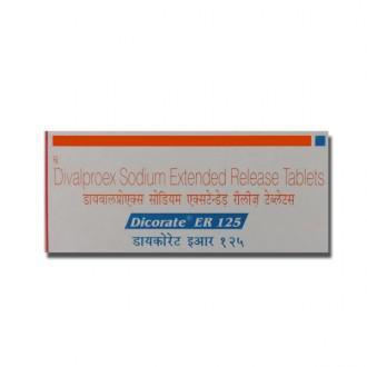 Divalproex Sodium Extended Release Tablets 125 mg
