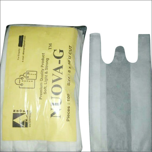 W Cut Non Woven Carry Bag