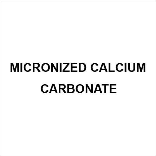Micronized Calcium Carbonate