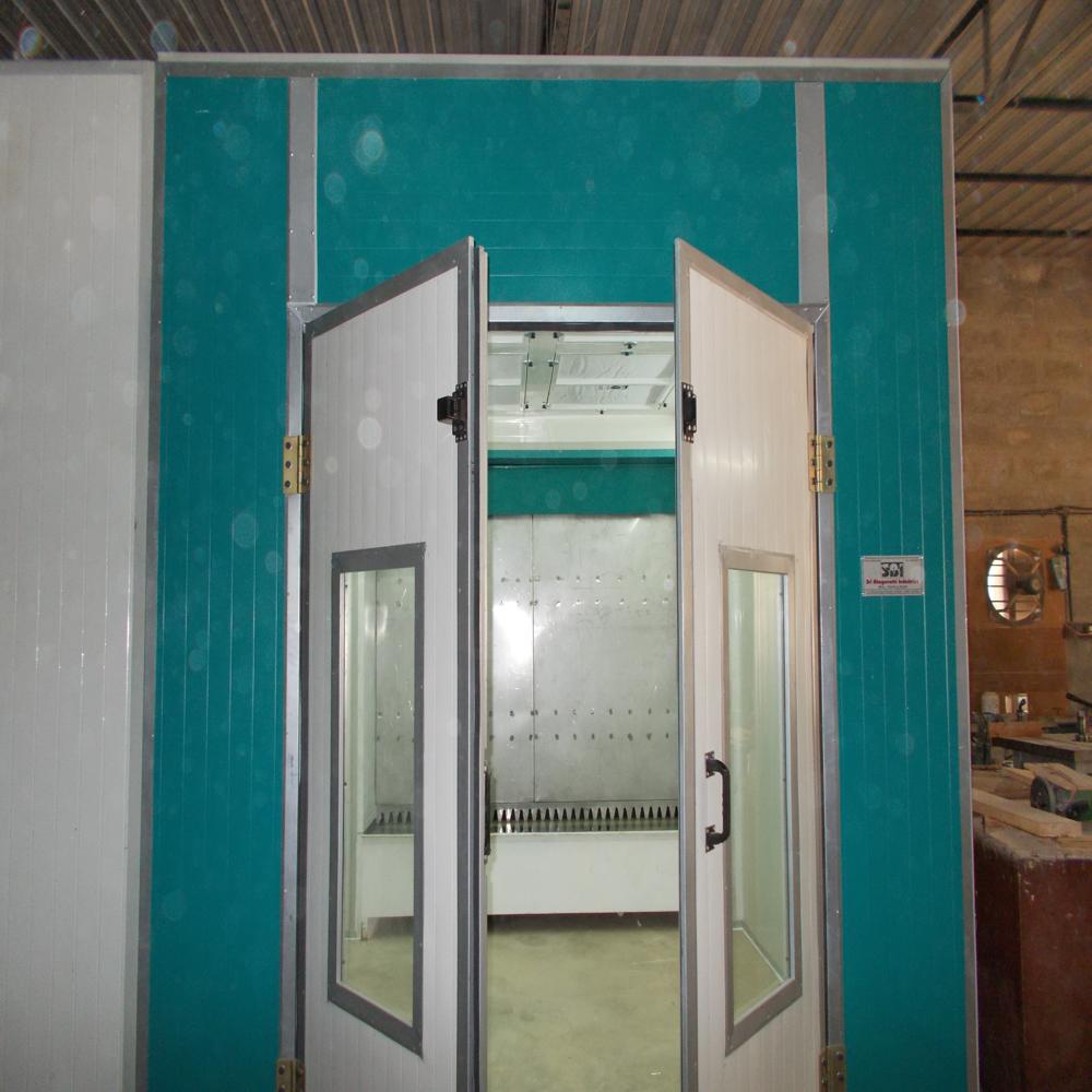 Water Curtain Paint Booth Closed