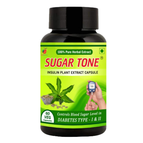 Sugar Tone Anti Diabetic  60 Veg Capsules Age Group: For Adults