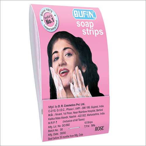 Rose Paper Soap Strip