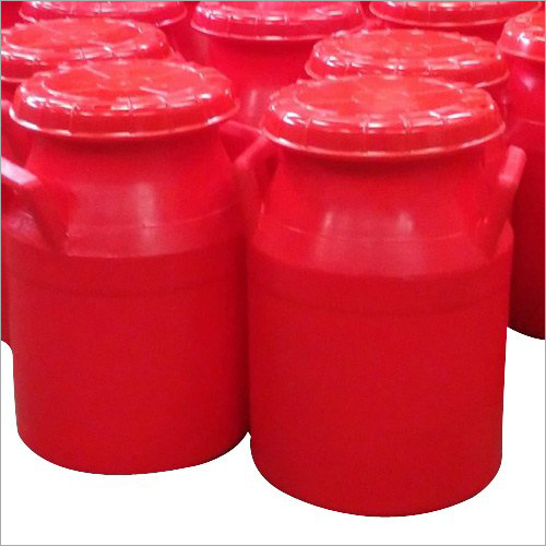 25 L Red Plastic Milk Can
