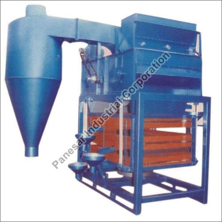 Rice Sifter Machine - Stainless Steel & Hardened Plastics | Ideal for Rice Classification and Grading