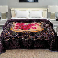 Fancy Rio Print Mink Double Blankets