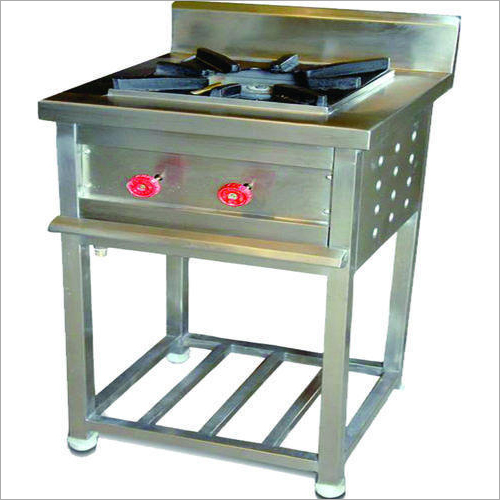 Stainless Steel Single Burner Range
