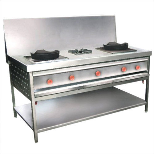 Stainless Steel Chinese Burner Gas Range