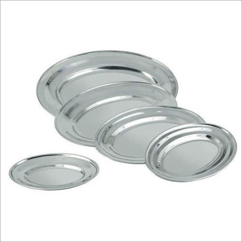 Stainless Steel Oval Tray