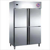 4 Door Vertical Refrigerator - Silver, 300-400 L Capacity, -10 To 5â°c Temperature Range, -7 To -25â°c Operating Temp | Automatic Defrosting, 220v Electrical Power, 80 Kg Weight