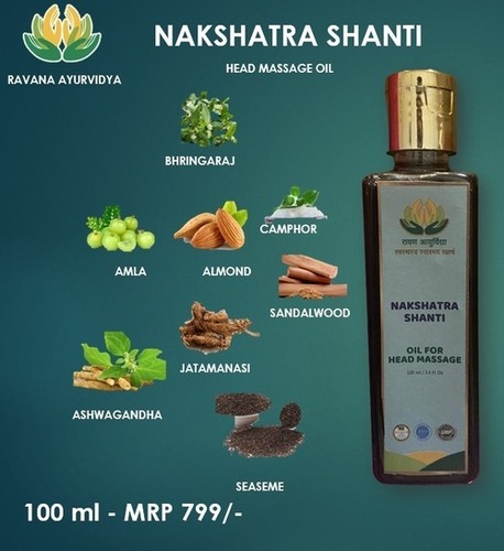 Nakshatra Shanti Head Massage Oil