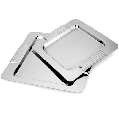 Stainless Steel Square Serving Plate