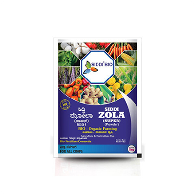 1 Kg Siddi Zola Powder Biofertilizer Application: Agriculture