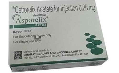 Cetrorelix Acetate 0.25/0.50mg Injection