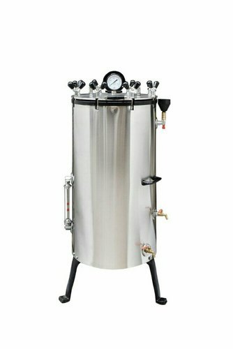 Vertical Autoclave Single Wall Fully Automatic