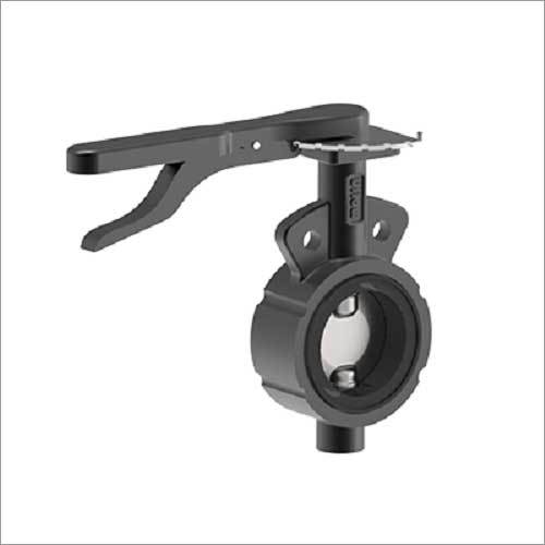 Wafer Butterfly Valve - Color: Silver & Black